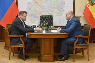 Николай Любимов провёл рабочую встречу с главой Шиловского района